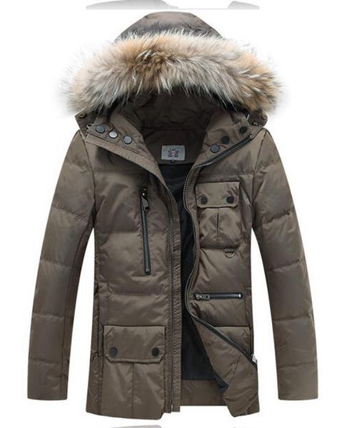 men's autumn/winter outdoor new authentic warm warm brand fashion leisure cultivate one's morality even cap down jacket coat. s, Black
men's autumn/winter outdoor new authentic warm warm brand fashion leisure cultivate one's morality even cap down jacket coat. s, Black