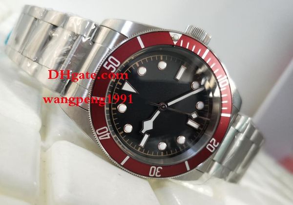 men watch 42mm 25600tb black dial red bezel asia 2813 stainless steel bracelet automatic mens watch watches, Slivery;brown
men watch 42mm 25600tb black dial red bezel asia 2813 stainless steel bracelet automatic mens watch watches, Slivery;brown