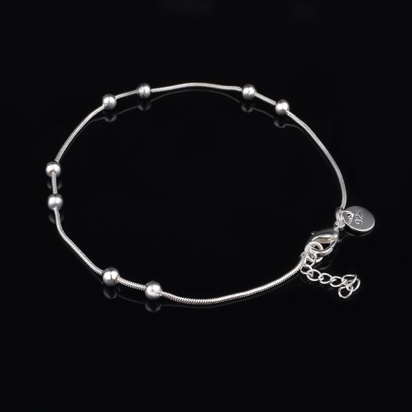 with tracking number sale 925 silver bracelet snake bone bracelet silver jewelry 20pcs/lot 1594, Black
with tracking number sale 925 silver bracelet snake bone bracelet silver jewelry 20pcs/lot 1594, Black