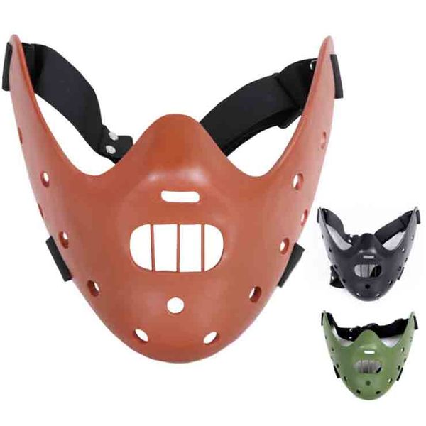 The Silence of the Lambs Hannibal Film Mask Half Face Resin Cosplay Props Halloween Mask Cage Cosplay Party Costume Decoration SD321
The Silence of the Lambs Hannibal Film Mask Half Face Resin Cosplay Props Halloween Mask Cage Cosplay Party Costume Decoration SD321