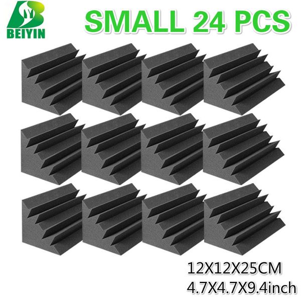 24pcs bass trap acoustic foam acoustic treatment studio proaudio equipment corner bass flame retardant sound absorption sponge 12*12*25cm
24pcs bass trap acoustic foam acoustic treatment studio proaudio equipment corner bass flame retardant sound absorption sponge 12*12*25cm