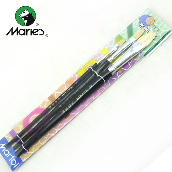 wholesale-marie's wool brushes wash/glaze 3pcs set for poster/gouache color painting good quality g1853, Black;red
wholesale-marie's wool brushes wash/glaze 3pcs set for poster/gouache color painting good quality g1853, Black;red