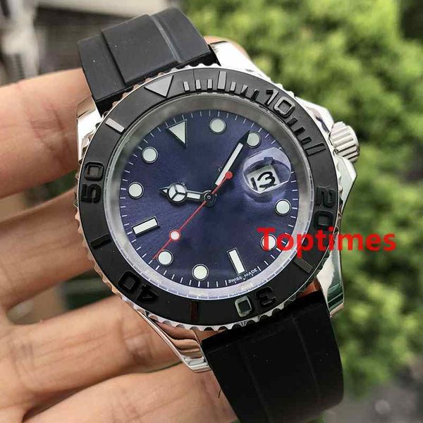 gray dial rubber oysterflex strap fashion 40mm ceramic bezel mens luxury watch brand automatic reloj master wristwatches business watches, Slivery;brown
gray dial rubber oysterflex strap fashion 40mm ceramic bezel mens luxury watch brand automatic reloj master wristwatches business watches, Slivery;brown