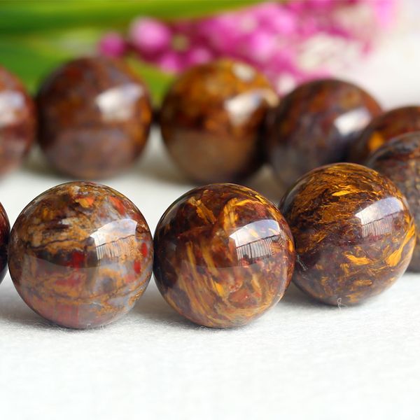 natural genuine brown gold pietersite stretch men's stretch finish bracelet round big beads 20mm 04124, Black
natural genuine brown gold pietersite stretch men's stretch finish bracelet round big beads 20mm 04124, Black
