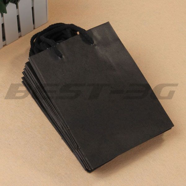 wholesale-10 x black rectangle kraft paper carrier gift present packing shopping bag hot, Black;white
wholesale-10 x black rectangle kraft paper carrier gift present packing shopping bag hot, Black;white
