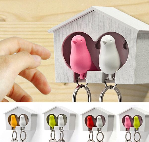 2015 1set double whistle bird and house with metal key ring wall hook nest key holder plastic sparrow metal key chains set cyb50, Slivery;golden
2015 1set double whistle bird and house with metal key ring wall hook nest key holder plastic sparrow metal key chains set cyb50, Slivery;golden
