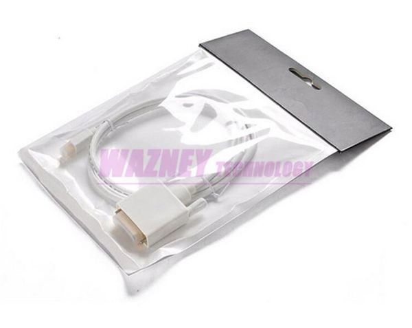 50pcs mini dp to dvi cable thunderbolt mini display port to dvi male converter cable 1.8m / 6ft for mac book pro air with pe bag
50pcs mini dp to dvi cable thunderbolt mini display port to dvi male converter cable 1.8m / 6ft for mac book pro air with pe bag