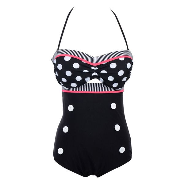 151206 cutest retro swimsuit swimwear vintage pin up high waist bikini set sz ing, White;black
151206 cutest retro swimsuit swimwear vintage pin up high waist bikini set sz ing, White;black