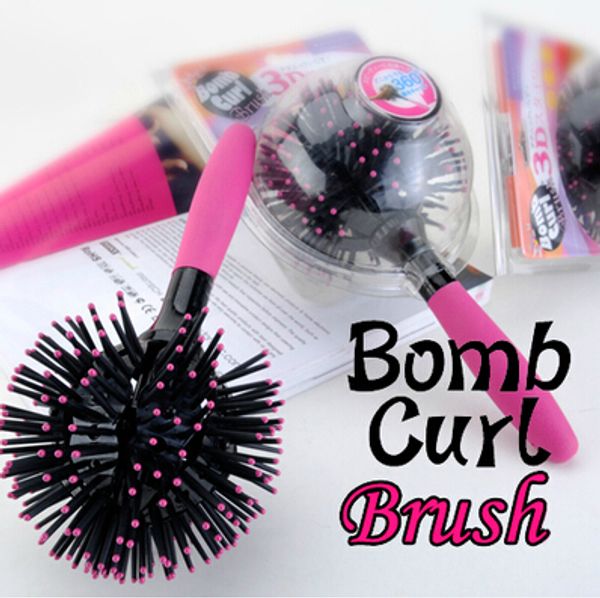 3D Bomb Curl Brush Massage Comb Lucky Ball Portable Hair Comb Magic Hair Care Styling Comb Comfortable Scalp Hair Brush Ladies' Gift SK268
3D Bomb Curl Brush Massage Comb Lucky Ball Portable Hair Comb Magic Hair Care Styling Comb Comfortable Scalp Hair Brush Ladies' Gift SK268
