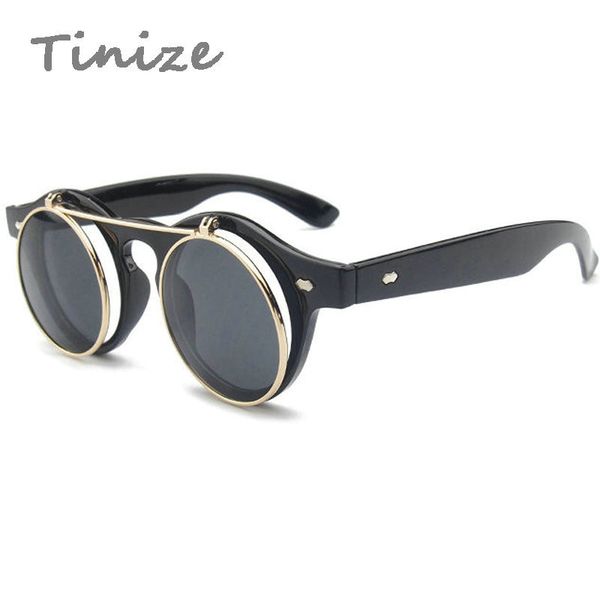 wholesale-tinize steampunk goth glasses goggles round steam punk flip up sunglasses retro vintage fashion accessories, White;black
wholesale-tinize steampunk goth glasses goggles round steam punk flip up sunglasses retro vintage fashion accessories, White;black