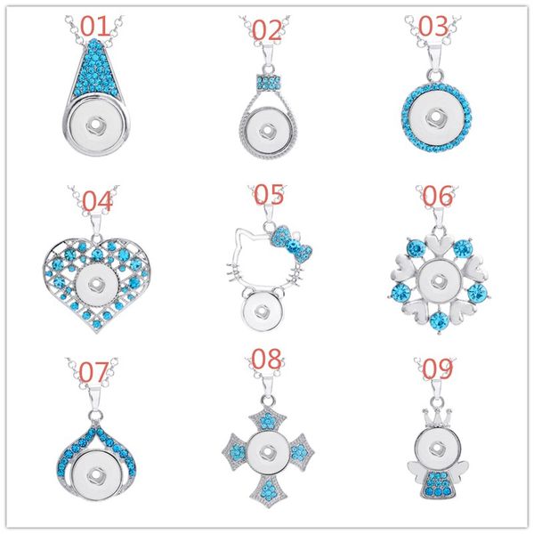noosa chunks metal 18mm snap button necklace blue crystal heart cat crown pendant ginger snap button jewelry for women, Silver
noosa chunks metal 18mm snap button necklace blue crystal heart cat crown pendant ginger snap button jewelry for women, Silver
