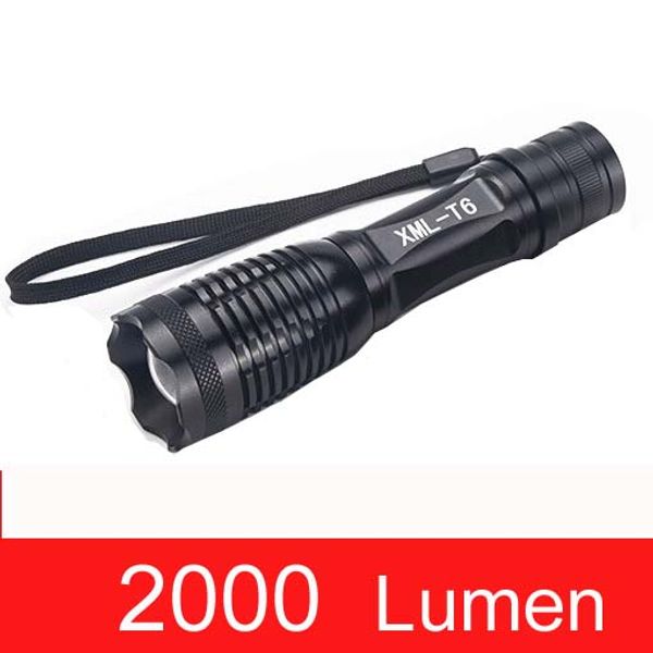 ultrafire 2000 люмен 7 режим масштабируемые CREE XM-L T6 LED 18650 высокой мощности фонарик Факел зум лампа свет (E110)
ultrafire 2000 люмен 7 режим масштабируемые CREE XM-L T6 LED 18650 высокой мощности фонарик Факел зум лампа свет (E110)