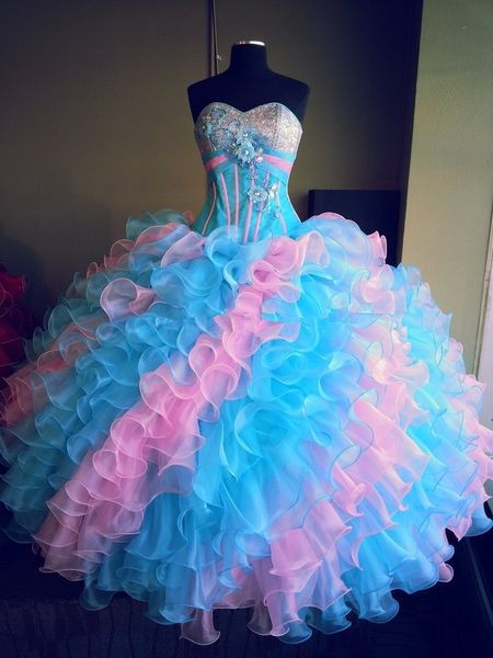 new ball gowns blue quinceanera dresses 2015 sweetheart organza with sequin flower sweet 16 dresses 15 years prom party gown qs62, Blue;red
new ball gowns blue quinceanera dresses 2015 sweetheart organza with sequin flower sweet 16 dresses 15 years prom party gown qs62, Blue;red