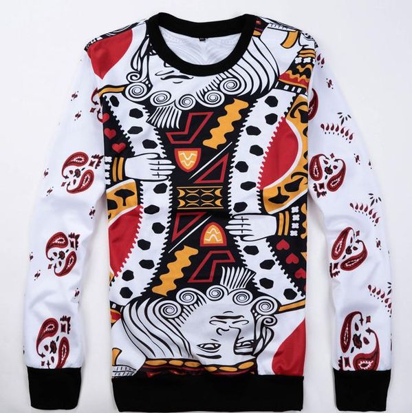 2015 new size plus cards hip 3d outdoor women/men print harajuku hoodies m-xxl hop sudaderas sweatshirt clothes playing vscsd, Black
2015 new size plus cards hip 3d outdoor women/men print harajuku hoodies m-xxl hop sudaderas sweatshirt clothes playing vscsd, Black