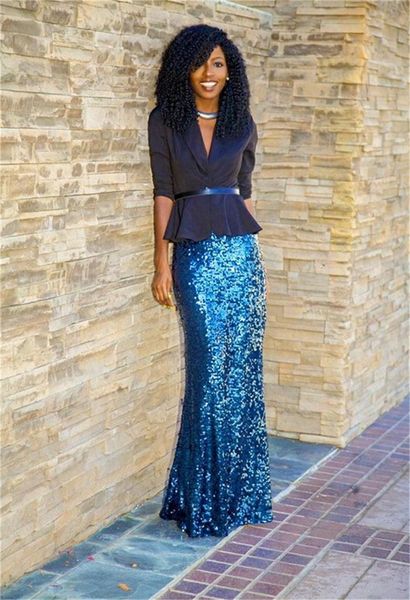 sparkling fashion long skirts sheath sequins lace women skirts kong formal wear vintage modest causal dresses evening wear party gown, Black
sparkling fashion long skirts sheath sequins lace women skirts kong formal wear vintage modest causal dresses evening wear party gown, Black