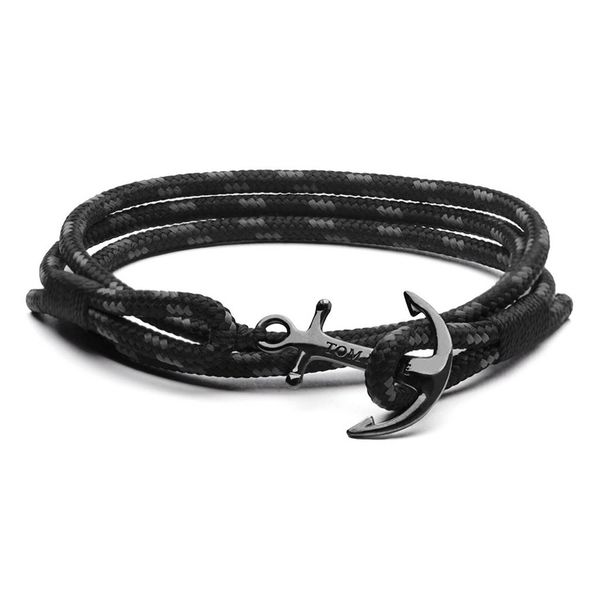 tom hope bracelet 4 size handmade black triple thread rope stainless steel anchor charms bangle with box and tag th6, Golden;silver
tom hope bracelet 4 size handmade black triple thread rope stainless steel anchor charms bangle with box and tag th6, Golden;silver