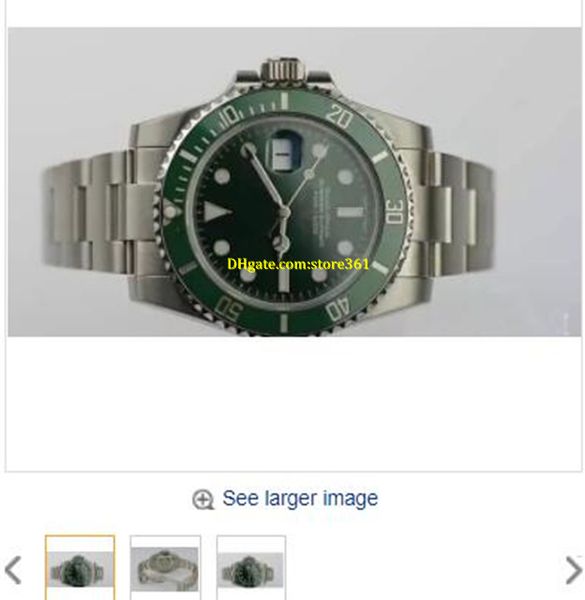 luxury watches luxury watches asia 2813 mechanical 40mm 116610lv ceramic green dial/ bezel new style random serial automatic fa, Slivery;brown
luxury watches luxury watches asia 2813 mechanical 40mm 116610lv ceramic green dial/ bezel new style random serial automatic fa, Slivery;brown