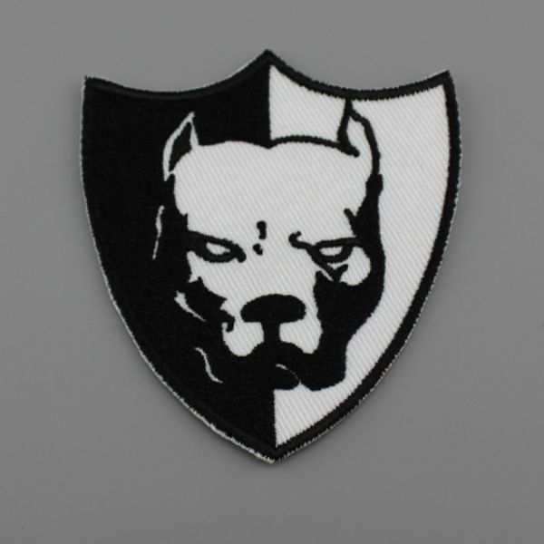 Iron-On Patches For Jacket Vest Custom dog black and white badge Embroidery Mc Patches
Iron-On Patches For Jacket Vest Custom dog black and white badge Embroidery Mc Patches