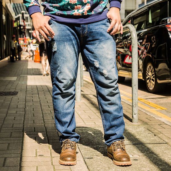 new men straight jeans fashion plus size clothing spring autumn long loose trousers fashion ripped denim blue jeans
new men straight jeans fashion plus size clothing spring autumn long loose trousers fashion ripped denim blue jeans