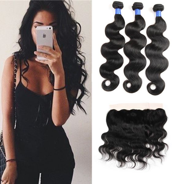 8A Mink 13*4 Lace Frontal Closure Hairline Brazilian Virgin Human Hair with 3 Bundles Ear to Ear Lace Frontal Baby Hair Thick
8A Mink 13*4 Lace Frontal Closure Hairline Brazilian Virgin Human Hair with 3 Bundles Ear to Ear Lace Frontal Baby Hair Thick