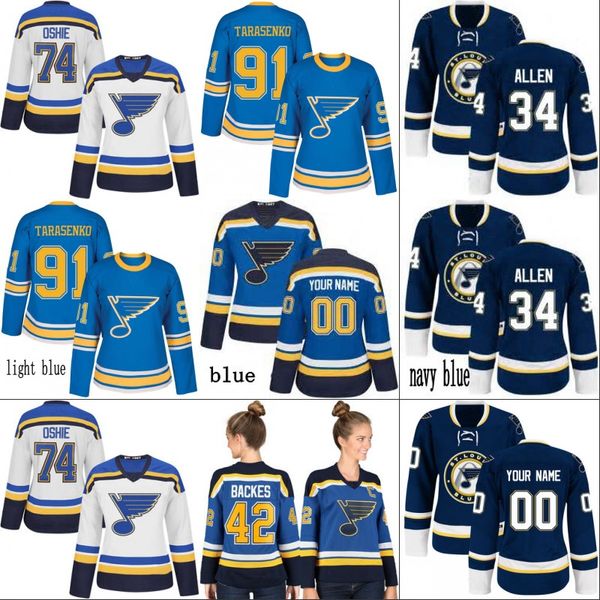 Lady St. Louis Blues Jersey 4 Carl Gunnarsson 27 Alex Pietrangelo 34 Jake Allen 40 Carter Hutton 55 Colton Parayko Hockey Jerseys
Lady St. Louis Blues Jersey 4 Carl Gunnarsson 27 Alex Pietrangelo 34 Jake Allen 40 Carter Hutton 55 Colton Parayko Hockey Jerseys