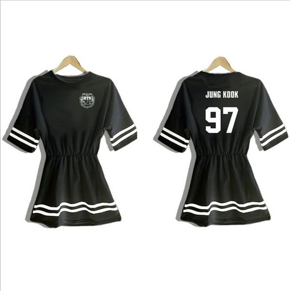 wholesale-2015 kpop summer same paragraph should aid k-pop dresses bts bangtan boys jin j-hope suga rap jimin v jung kook one-piece dress, Black;gray
wholesale-2015 kpop summer same paragraph should aid k-pop dresses bts bangtan boys jin j-hope suga rap jimin v jung kook one-piece dress, Black;gray