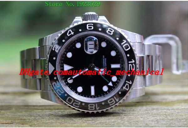 original box certificate luxury watches wristwatch ceramic 2 ii 116710 black dial stainless steel automatic mens men's watch, Slivery;brown
original box certificate luxury watches wristwatch ceramic 2 ii 116710 black dial stainless steel automatic mens men's watch, Slivery;brown