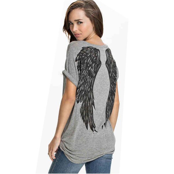 2015 miss belle back angel wings printed women's t shirt short sleeve o neck & tees t-shirt women fx20, White
2015 miss belle back angel wings printed women's t shirt short sleeve o neck & tees t-shirt women fx20, White