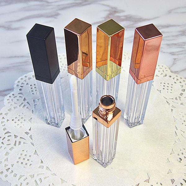 4ml empty plastic lip gloss tube, square elegant liquid lipstick refillable bottle, gold high-end lip gloss containe f20172420
4ml empty plastic lip gloss tube, square elegant liquid lipstick refillable bottle, gold high-end lip gloss containe f20172420
