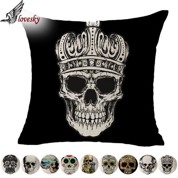 wholesale-lovesky new linen covers skull printed for throw pillow case wholesale & freeshipping 45cm*45cm
wholesale-lovesky new linen covers skull printed for throw pillow case wholesale & freeshipping 45cm*45cm