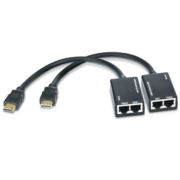 Hdmi cable extender 2pc et hdmi over rj45 cat5e cat6 cable lan ethernet balun extender repeater 1080p 3d 30m
Hdmi cable extender 2pc et hdmi over rj45 cat5e cat6 cable lan ethernet balun extender repeater 1080p 3d 30m