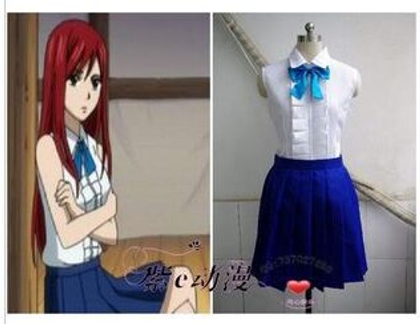 wholesale-fairy tail erza scarlet cosplay uniform anime erza costume halloween party costumes for girls women sell, Black
wholesale-fairy tail erza scarlet cosplay uniform anime erza costume halloween party costumes for girls women sell, Black