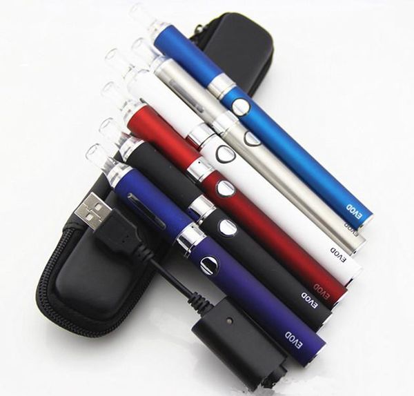 

evod single mt3 cigs ego case kit electronic vapor kits battery starter mt3 atomizer 650mah 1100mah zipper e 900mah vaporizer cigarette xrgo