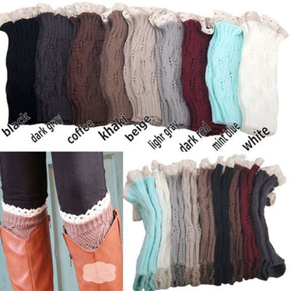 1lot 1pair 2pc women crochet lace boot cuff handmade knit leg warmer ballet lace boot cuff leg warmer chri tma boot ock cover 9 colo
1lot 1pair 2pc women crochet lace boot cuff handmade knit leg warmer ballet lace boot cuff leg warmer chri tma boot ock cover 9 colo