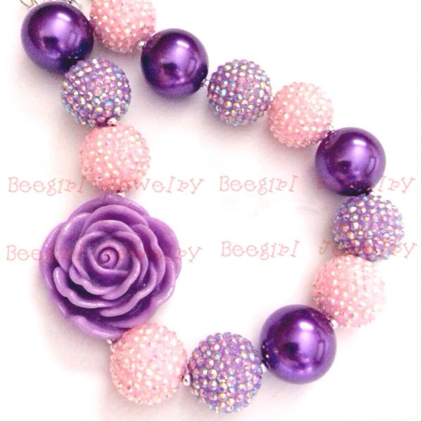purple flower pink&purple resin stone beads big pearl beads chunky bubblegum girl statement necklacecb648
purple flower pink&purple resin stone beads big pearl beads chunky bubblegum girl statement necklacecb648