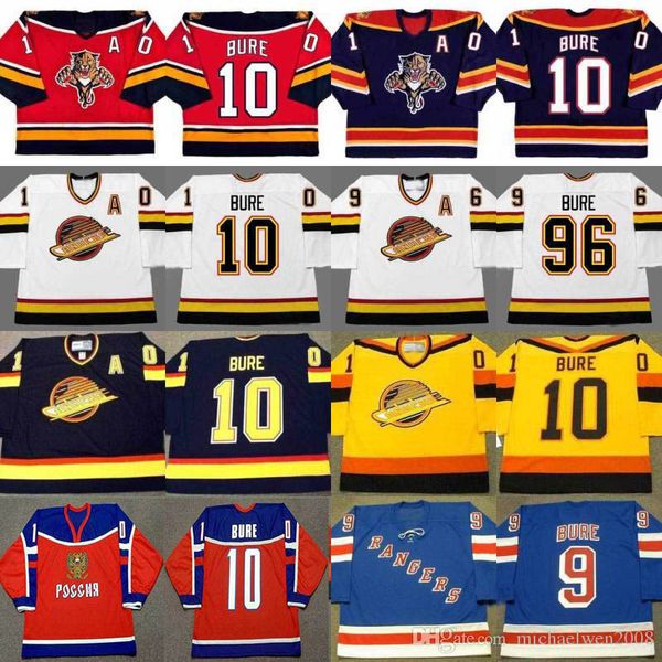 #10 #96 Pavel Bure Florida Panthers Jersey 1999 New York Rangers 2003 Vancouver Canuck 1994 1995 1996 Custom Hockey Jerseys
#10 #96 Pavel Bure Florida Panthers Jersey 1999 New York Rangers 2003 Vancouver Canuck 1994 1995 1996 Custom Hockey Jerseys