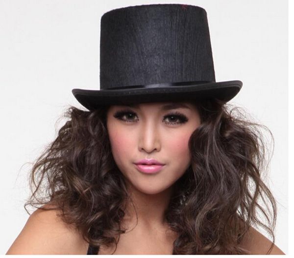 wholesale-black felted wool hat felt fedoras vosicar women men hat halloween magician magic hat jazz hat wholesale, Blue;gray
wholesale-black felted wool hat felt fedoras vosicar women men hat halloween magician magic hat jazz hat wholesale, Blue;gray