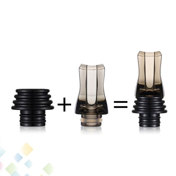 510 Drip Tip Resin Material Mouthpieces Black Color 2 in one Drip Tips Fit 510 Atomizer Tank E Cig DHL Free
510 Drip Tip Resin Material Mouthpieces Black Color 2 in one Drip Tips Fit 510 Atomizer Tank E Cig DHL Free