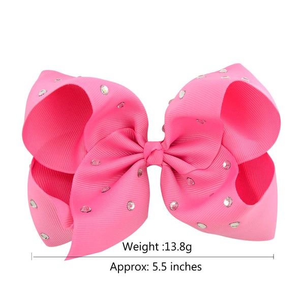 pcs girl 5" plain colour ribbon abc hair bows alligator clips with cz rhinestone school headwear hair elastic ties accessories hd349, Slivery;white
pcs girl 5" plain colour ribbon abc hair bows alligator clips with cz rhinestone school headwear hair elastic ties accessories hd349, Slivery;white