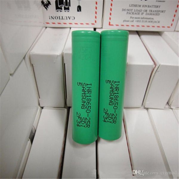 100 25r 18650 inr battery 2500mah 3 7v 20a rechargable lithium inr 18650 batterie cell for e cig box mod fedex
100 25r 18650 inr battery 2500mah 3 7v 20a rechargable lithium inr 18650 batterie cell for e cig box mod fedex