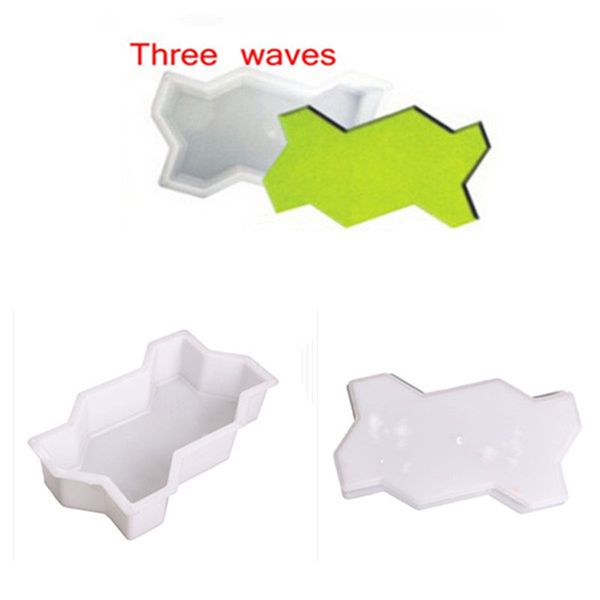 5pcs three waves shape garden path concrete plastic brick mold diy paving pavement walkway cement brick molds
5pcs three waves shape garden path concrete plastic brick mold diy paving pavement walkway cement brick molds