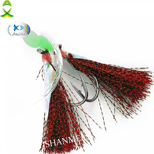 jsm 20packs /lot flasher sabiki bait rigs with fishing lures luminous beads fish skin swivel fishing hooks with line
jsm 20packs /lot flasher sabiki bait rigs with fishing lures luminous beads fish skin swivel fishing hooks with line