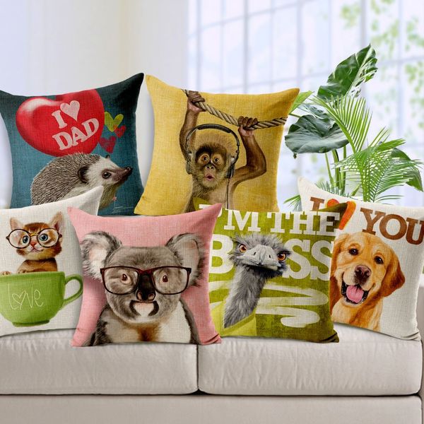 45cm*45cm cushion cover adorable cartoon koala pillow cover linen dog monkey ostrich orangutan hedgehog throw pillow case
45cm*45cm cushion cover adorable cartoon koala pillow cover linen dog monkey ostrich orangutan hedgehog throw pillow case