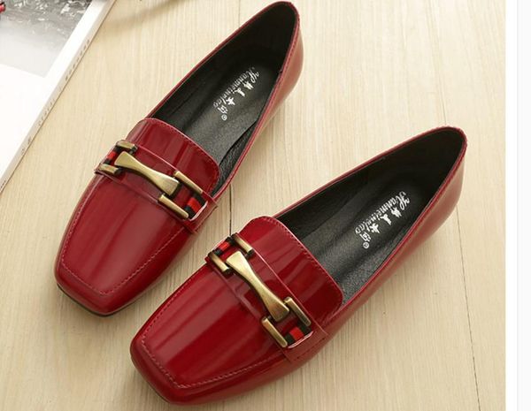 flat shoes all-match square autumn shoes plus velvet gourd shoes spring 2017 new 41-43 code, Black
flat shoes all-match square autumn shoes plus velvet gourd shoes spring 2017 new 41-43 code, Black