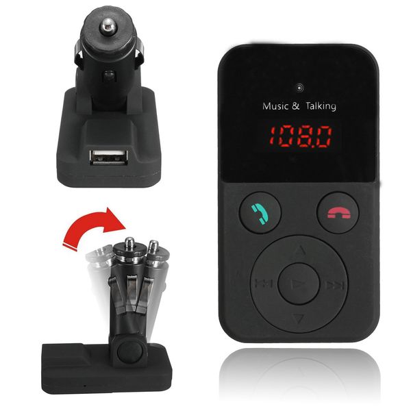 Wireless Bluetooth FM Transmitter Modulator Car Kit MP3 Player LCD Display Support SD USB Remote Control CAU_303
Wireless Bluetooth FM Transmitter Modulator Car Kit MP3 Player LCD Display Support SD USB Remote Control CAU_303