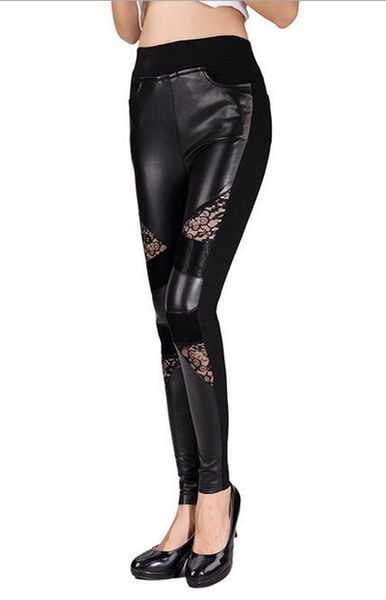 women winter in europe and the new quality goods carry buttock show thin stitching stretch tight leather pants. 267 s - xl, Black;white
women winter in europe and the new quality goods carry buttock show thin stitching stretch tight leather pants. 267 s - xl, Black;white