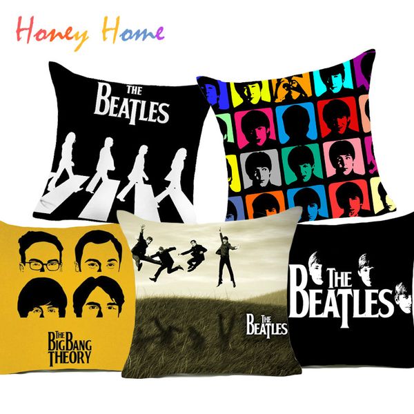 The Beatles полиэстер чехлы Beatlemania британский рок-группа главная декоративные наволоч
The Beatles полиэстер чехлы Beatlemania британский рок-группа главная декоративные наволоч