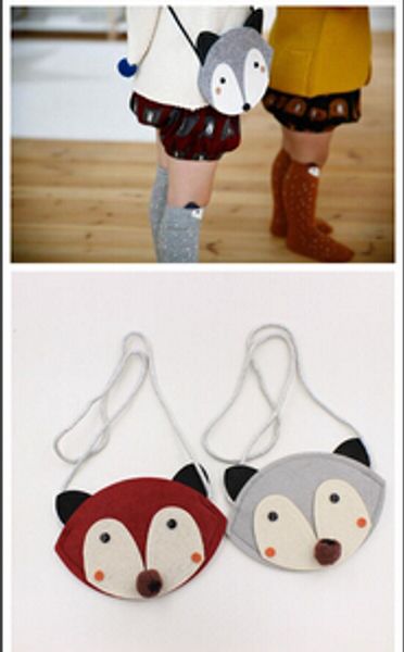 2015 baby cute fox bag fox purse handbag wallet 12*13 cm children girls fashion cartoon one-side bags 2 colors cy2943
2015 baby cute fox bag fox purse handbag wallet 12*13 cm children girls fashion cartoon one-side bags 2 colors cy2943