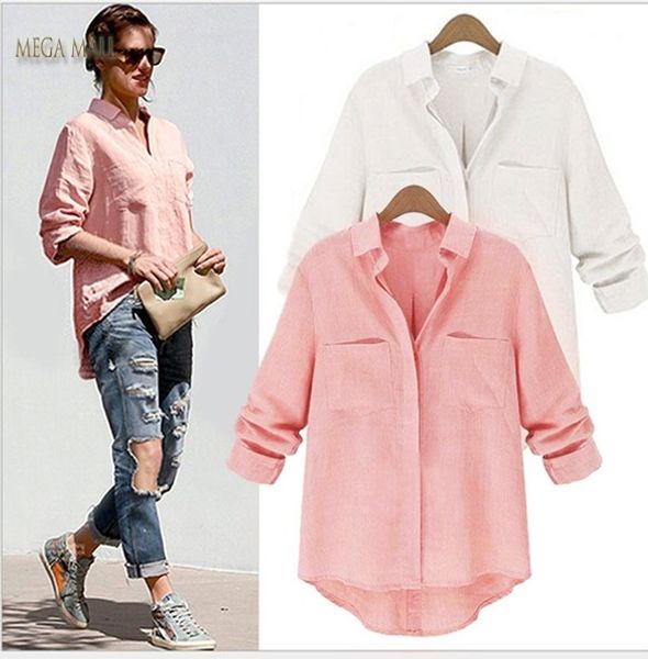 Blusas Femininas 2016 осень розовый белый повседневная с длинным рукавом рубашки женщины б
Blusas Femininas 2016 осень розовый белый повседневная с длинным рукавом рубашки женщины б