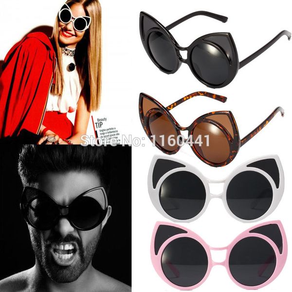 wholesale-fashion retro designer super round circle quay invader shades glasses cat eye semi-rimless sunglasses glasses for men&women, White;black
wholesale-fashion retro designer super round circle quay invader shades glasses cat eye semi-rimless sunglasses glasses for men&women, White;black